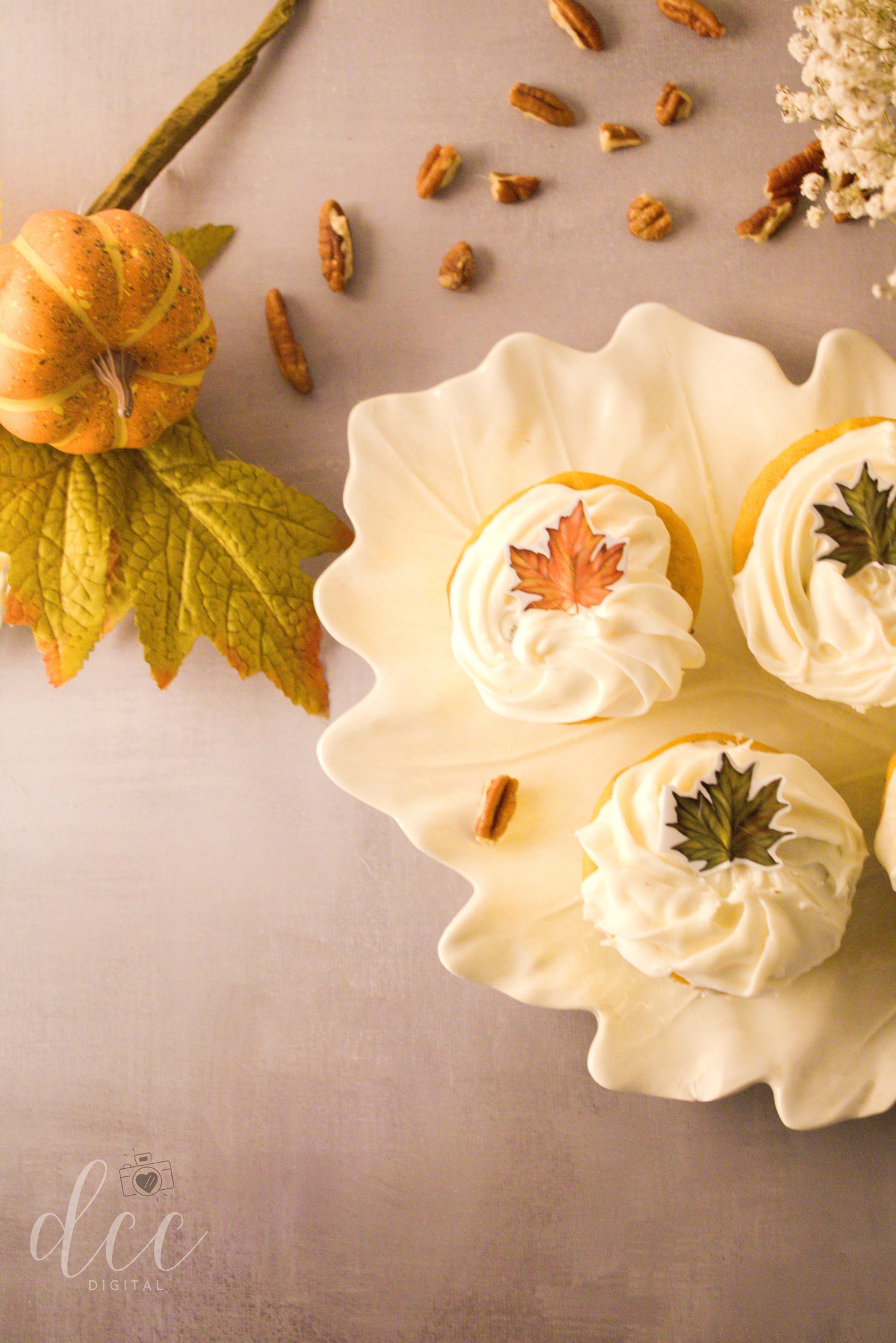 Maple Pumpkin Pecan Cupcakes[Semi-Exclusive] - Set 4