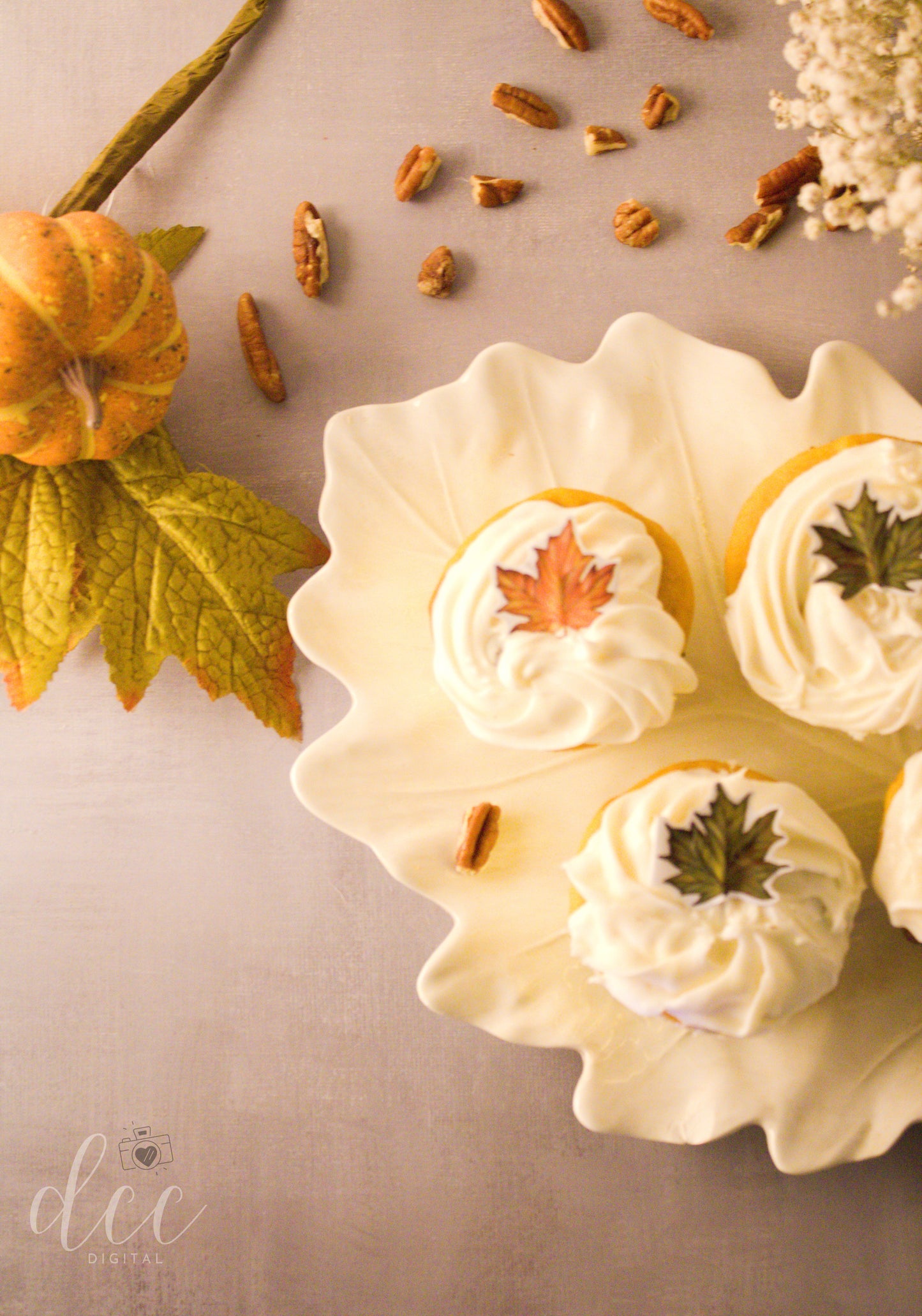 Maple Pumpkin Pecan Cupcakes[Semi-Exclusive] - Set 4