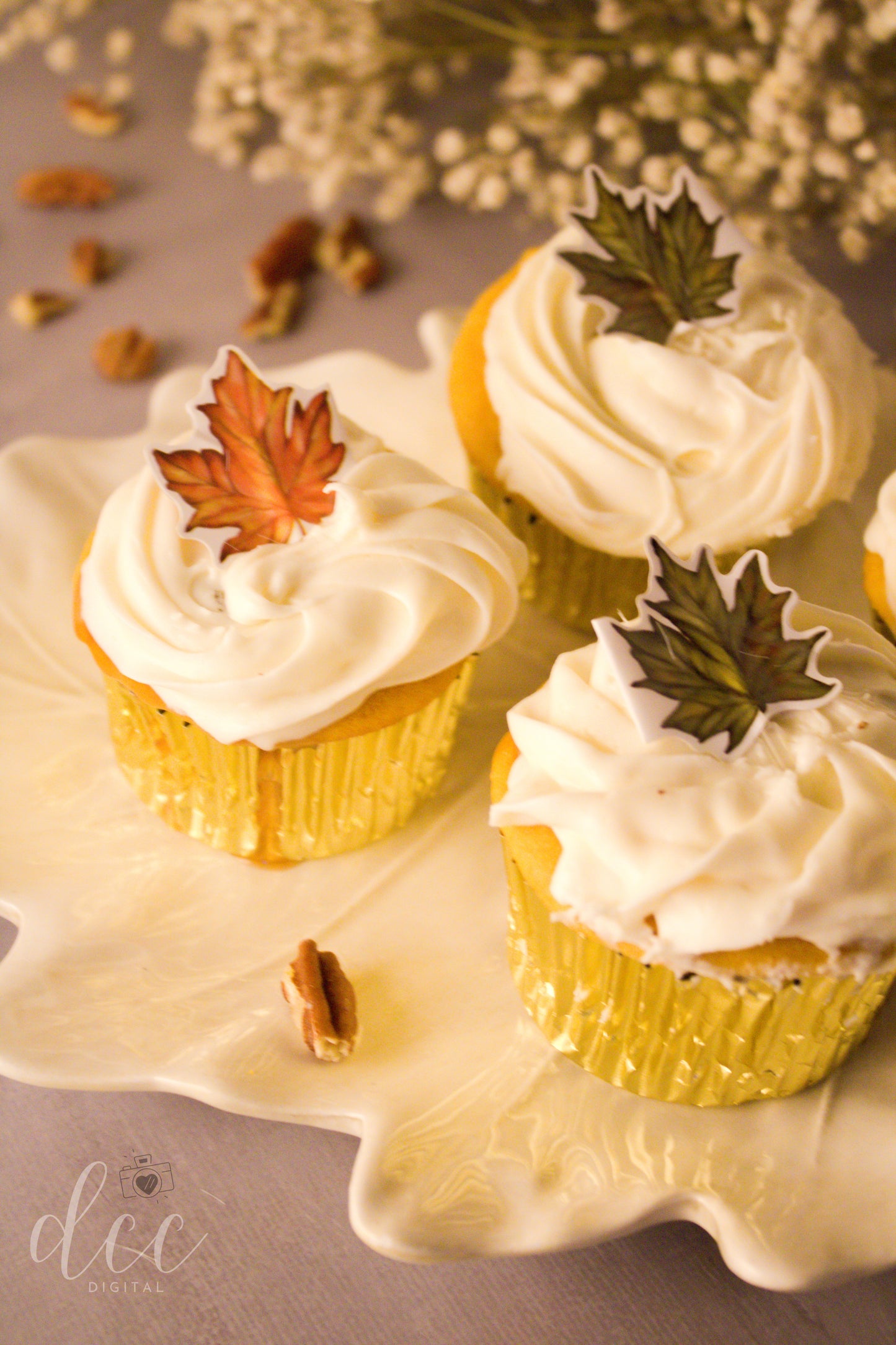 Maple Pumpkin Pecan Cupcakes[Semi-Exclusive] - Set 4