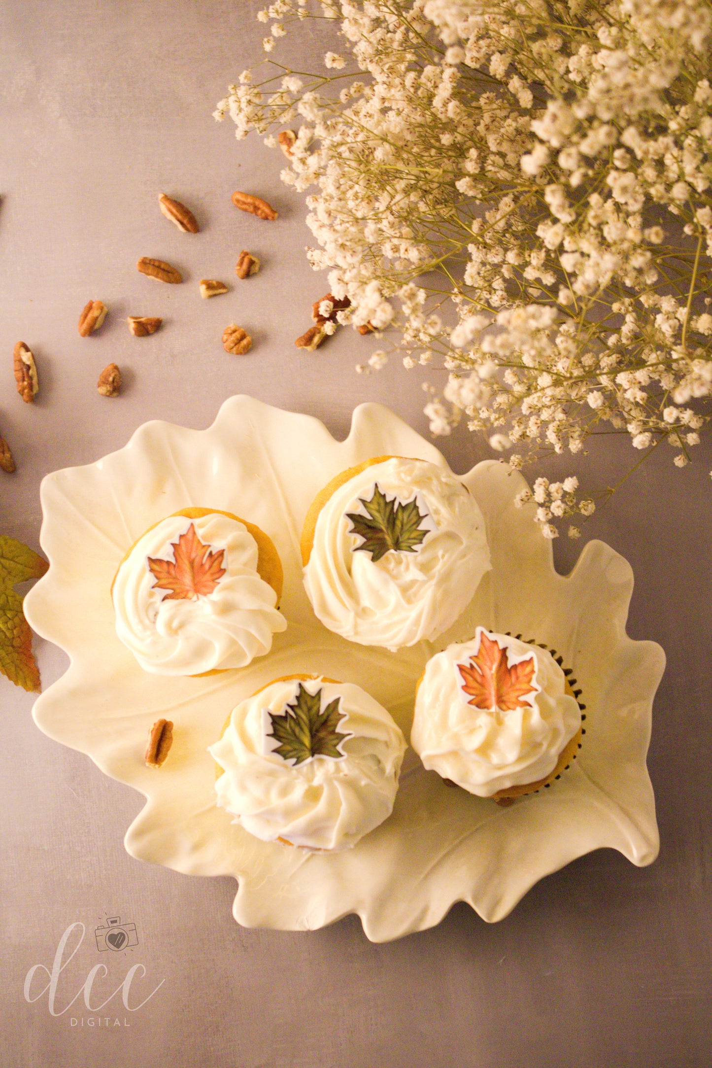 Maple Pumpkin Pecan Cupcakes[Semi-Exclusive] - Set 4