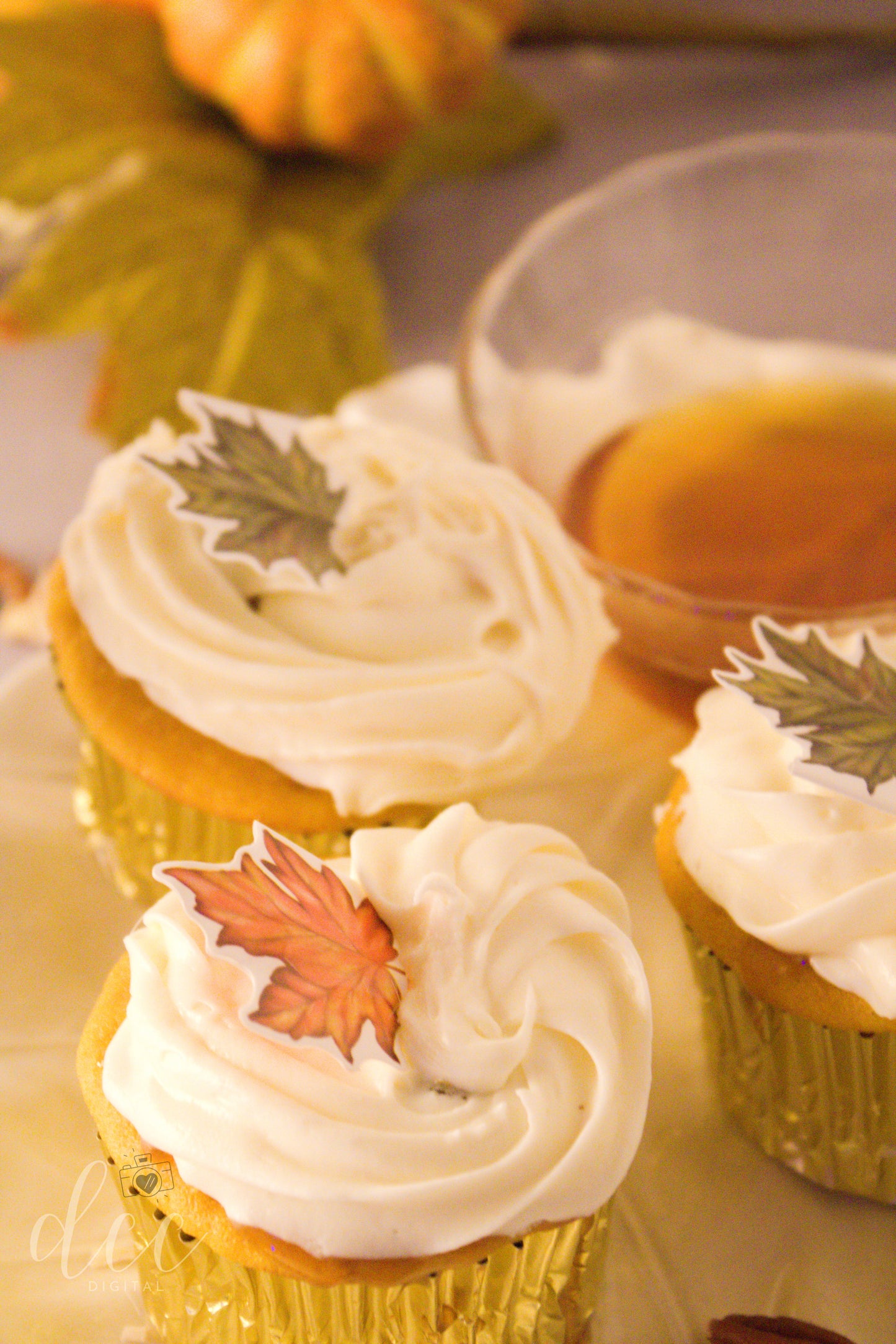 Maple Pumpkin Pecan Cupcakes[Semi-Exclusive] - Set 4