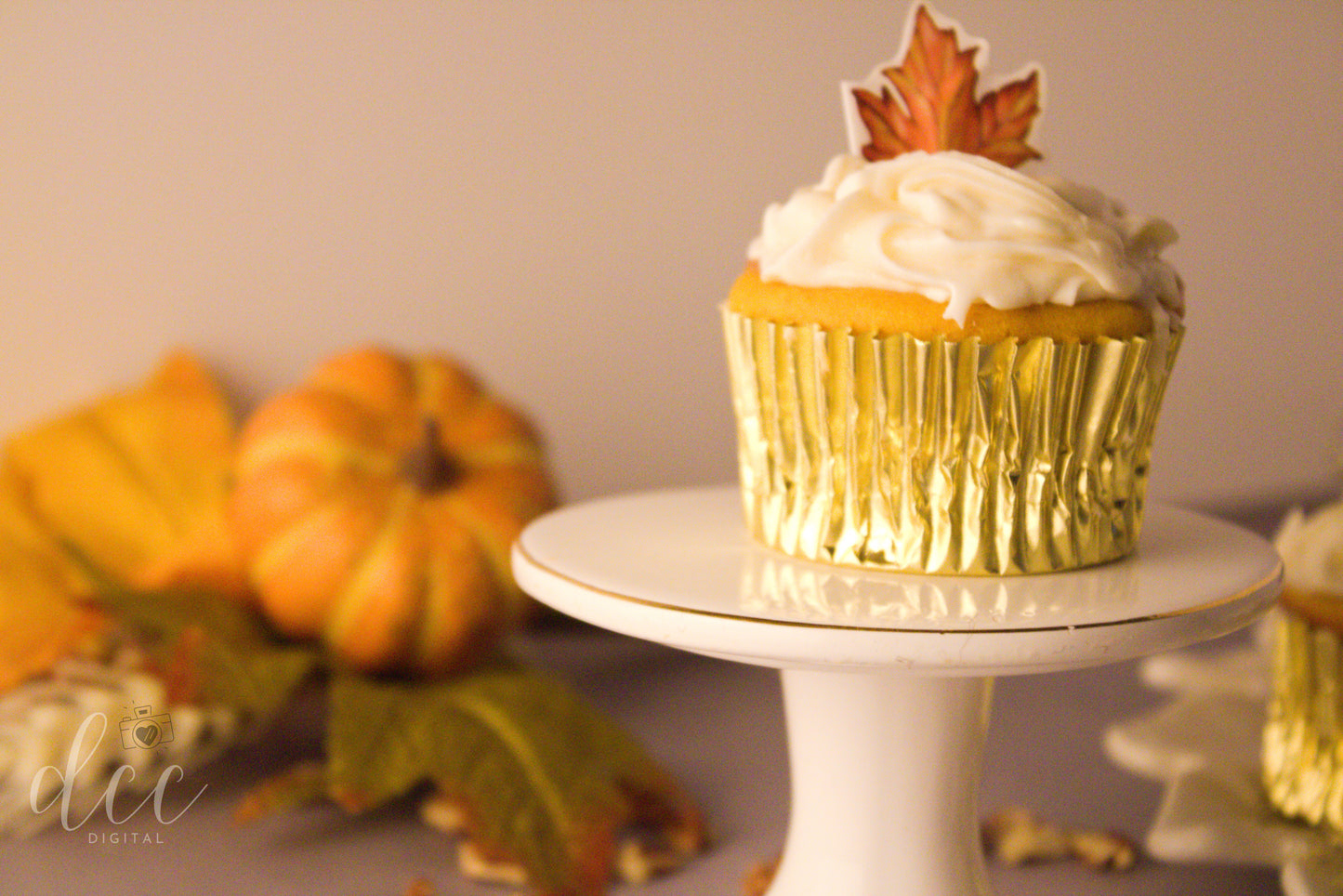 Maple Pumpkin Pecan Cupcakes[Semi-Exclusive] - Set 4