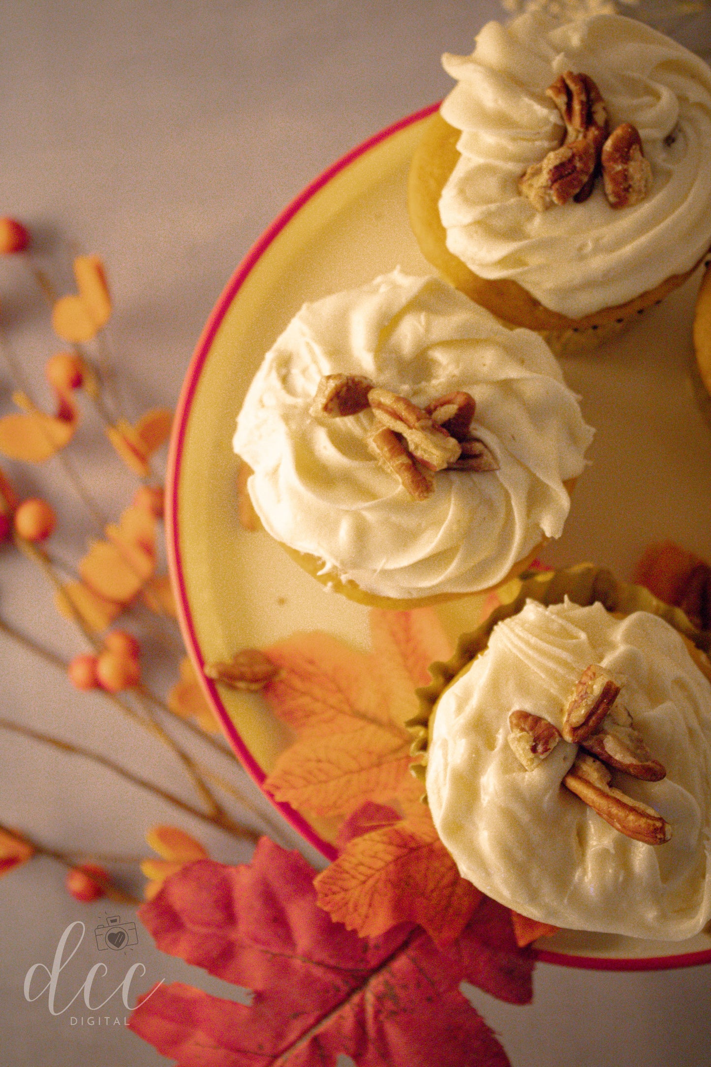 Maple Pumpkin Pecan Cupcakes [Semi-Exclusive] - Set 3