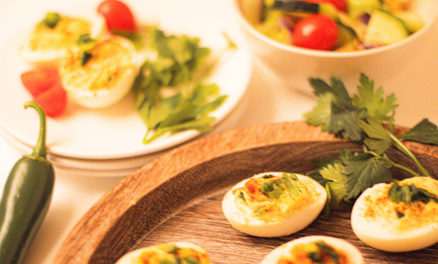 Bacon Jalapeno Deviled Eggs  [Semi-Exclusive]  - Set 5