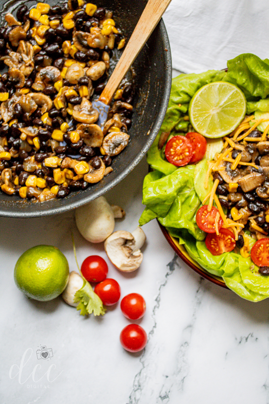 Sauteed Mushroom Taco Bowl [Semi-Exclusive]  - Set 3 of 4