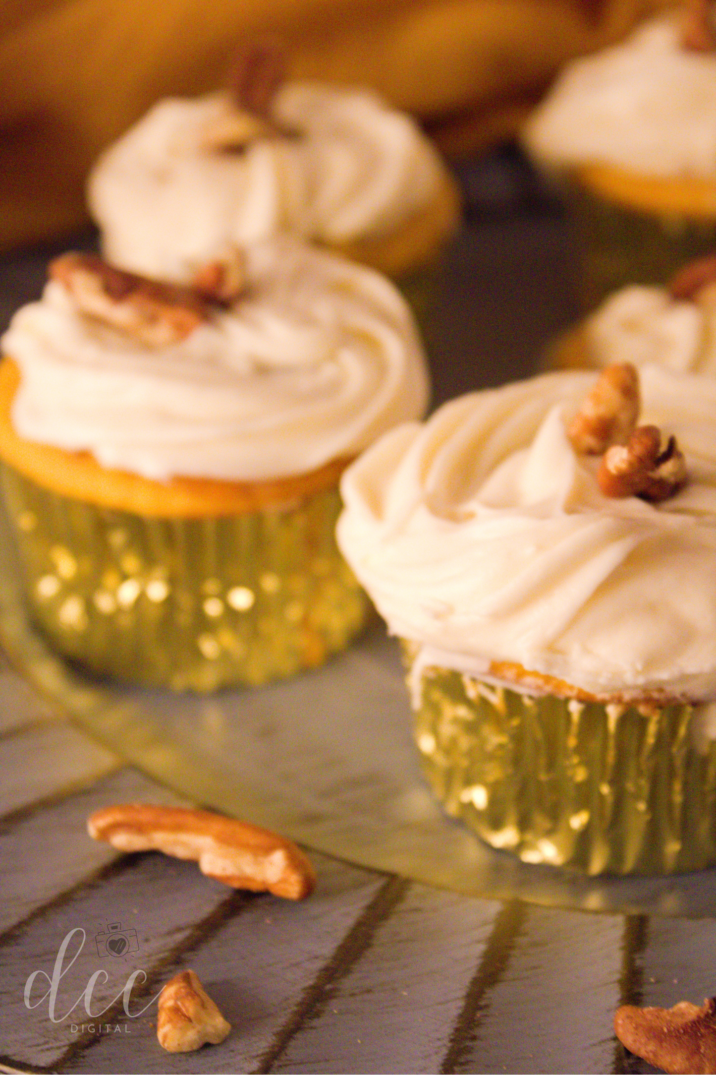 Maple Pumpkin Pecan Cupcakes [Semi-Exclusive] - Set 2